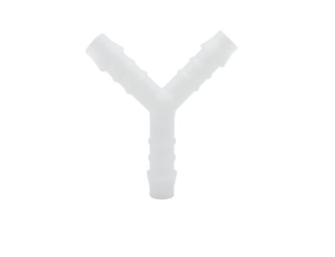 Trójnik karbowany typu Y choinka do węża fi 13 mm, tworzywo sztuczne POM