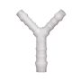 Trójnik karbowany redukcyjny typu Y 2x 6 mm - 1 x 8 mm, tworzywo POM - 2