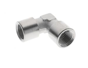 Kolanko gwintowane G 1 GW, mosiądz niklowany