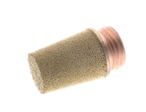 Tłumik hałasu pneumatyczny stożkowy G 1/8 GZ, mosiądz ze spiekiem brązu