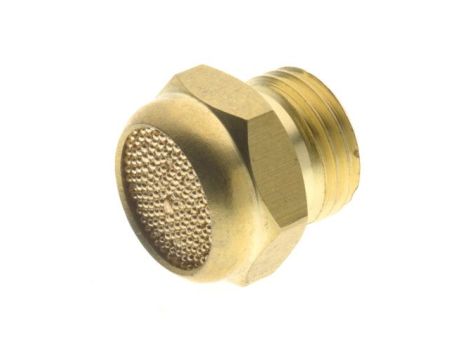 Tłumik hałasu płaski pod klucz G 1 GZ, mosiądz, spiek brązu