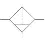 Filtr sprężonego powietrza G 1/4 GW do 16 bar, 20 mikronów, Flowmatik - 3