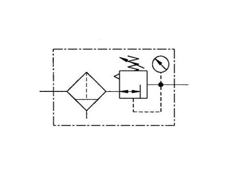 Filtroreduktor G 1/2 GW do 16 bar, regulacja 1,5-12 bar, 20 mikronów, Flowmatik - 2