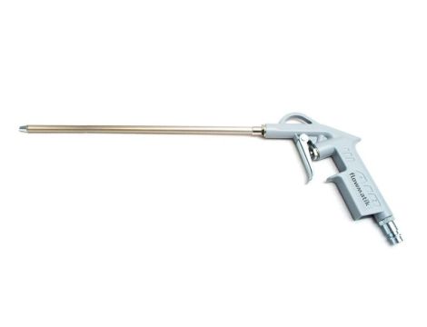 Pistolet do przedmuchu Flowmatik dyszą 300 mm max 12 bar (6 bar - 200 l/min), aluminium