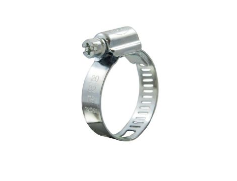 Opaska zaciskowa ślimakowa skręcana Flowmatik 8-12 mm, szerokość 8,5 mm, stal W1