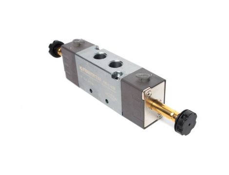 Elektrozawór pneumatyczny rozdzielający 5/2 G 3/8 bistabilny, Flowmatik - 3