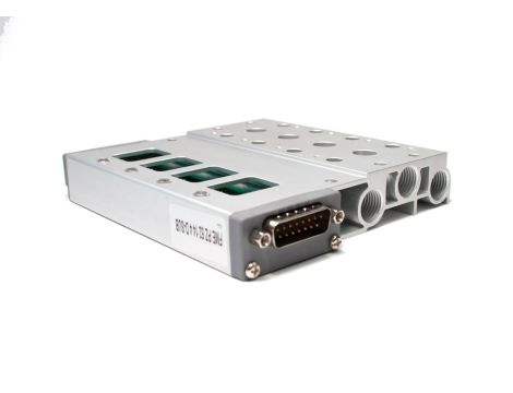 Płyta zaworowa Flowmatik do zaworów 1/8 do 8 zaworów z przyłączem D-SUB (5/2)