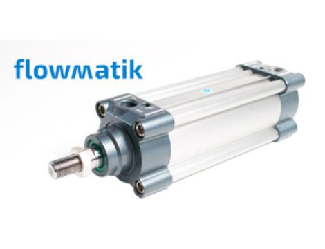 Siłownik pneumatyczny ISO15552/6431 D100x200 z amortyzacją pneumatyczną