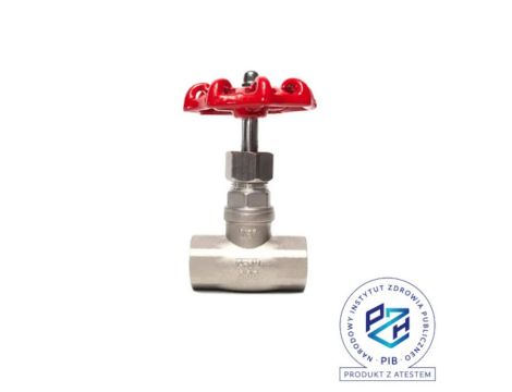 Zawór grzybkowy gwintowany Flowmatik G 1/2 GW PN16, stal nierdzewna 316