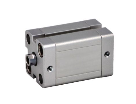 Siłownik pneumatyczny kompaktowy, D40x25 ISO21287, z gwintem wewnętrznym