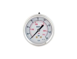 Manometr glicerynowy aksjalny 0-250 bar, G 1/4, 63 mm