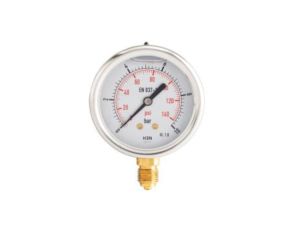 Manometr glicerynowy radialny 0-160 bar, G 1/4, 63 mm - image 2