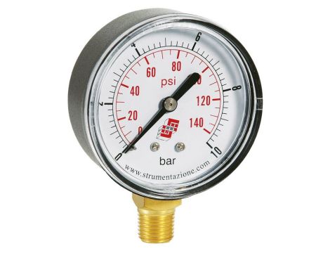 Manometr radialny 0-2,5 bar, G 1/4, 63 mm