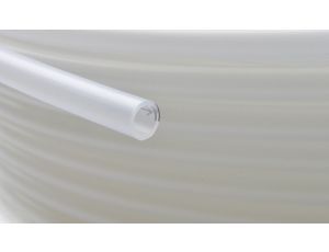 Przewód pneumatyczny PA poliamidowy kalibrowany, fi 4x2,5 mm, biały (krążek 25 m)