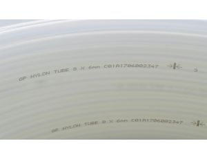 Przewód pneumatyczny PA poliamidowy kalibrowany, fi 6x4 mm, biały (krążek 200 m) - image 2