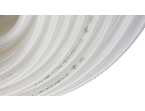 Przewód pneumatyczny PE polietylenowy kalibrowany, fi 10x7,5 mm, biały (krążek 25 m) - 3