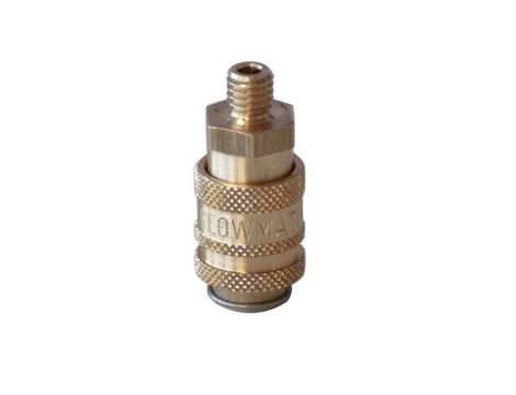 Szybkozłącze pneumatyczne DN2,7 typ 20, M5 GZ, gniazdo szybkozłącza, mosiądz