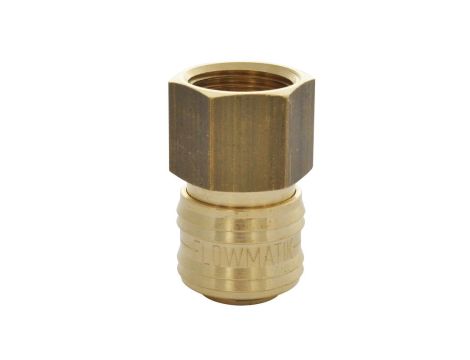 Szybkozłącze pneumatyczne DN7,2 typ 26, G 1/2 GW, gniazdo szybkozłącza, mosiądz