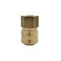 Szybkozłącze pneumatyczne DN7,2 typ 26, G 1/4 GW, gniazdo szybkozłącza, mosiądz - 2
