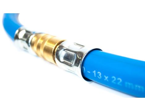 Wąż gumowy EPDM Calortec 140°C fi 9,5x18 mm , 20 bar, niebieski - 3