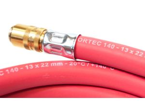 Wąż gumowy EPDM Calortec 140°C fi 13x22 mm, 20 bar, czerwony - image 2