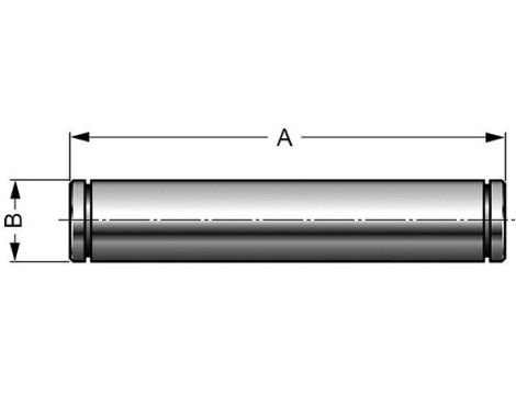 Sworzeń kompletny do siłownika pneumatycznego D100 - 2