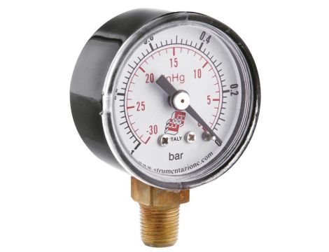 Wakuometr radialny -1/0 bar, G 1/4, 50 mm