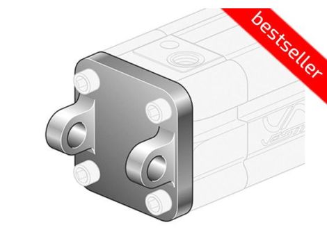 Widełki do siłownika pneumatycznego D50, ISO15552/6431, ISO21287, ze śrubami montażowymi - 2