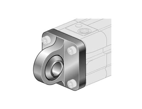 Ucho proste z przegubem kulowym do siłownika pneumatycznego D32, ISO15552/6431, ISO21287