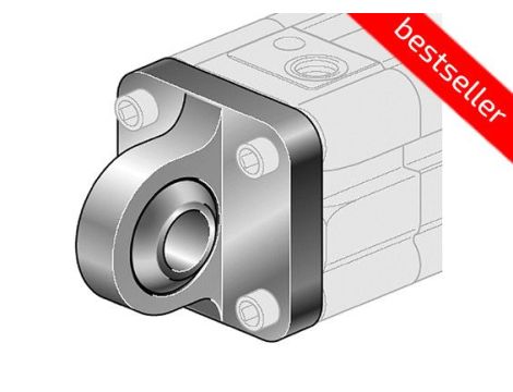 Ucho proste z przegubem kulowym do siłownika pneumatycznego D125, ISO15552/6431, ISO21287