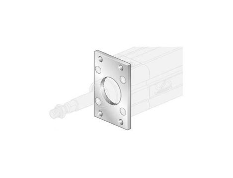 Kołnierz mocujący do siłownika pneumatycznego D32, ISO15552/6431, ISO21287, ze śrubami montażowymi