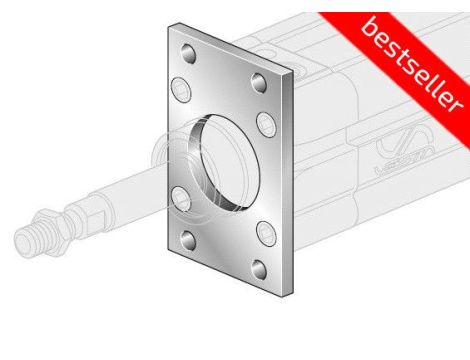 Kołnierz mocujący do siłownika pneumatycznego D40, ISO15552/6431, ISO21287, ze śrubami montażowymi - 3