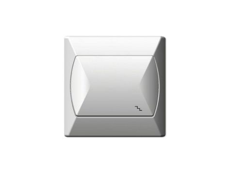 AKCENT Łącznik schodowy biały ŁP-3A/00