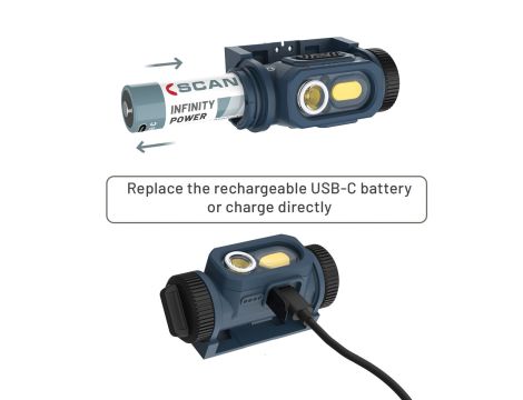 Lampa czołowa LED z czujnikiem HORIZON 03.5621 - 6