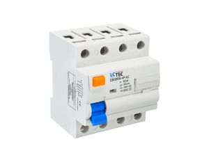 Wyłącznik różnicowoprądowy 4P 63A 30mA typ AC LC-Tec EBS9RN-4P/30/63/AC LCTEC-EBS9RN-4P/30/6