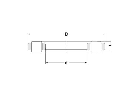Wieniec oporowy K81107 TV A/0 8 INA, 35 x 52 x 5 - 2