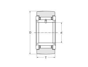 Rolka igiełkowa NATR15 PP A INA, 15 x 35 x 19 - image 2