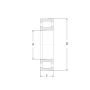 Łożysko walcowe jednorzędowe SC081243/30V FBJ, 40 x 104 x 43 - 3