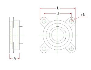 Zespół z oprawą żeliwną UCF208 24 FBJ - image 2