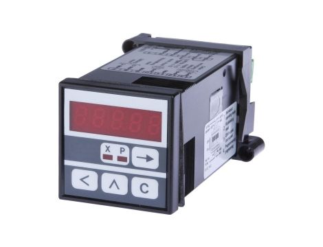 CM034440, licznik wielofunkcyjny, 48x108x48mm, wyświetlacz LED, 5 dekad, 10kHz, 1x preset, 85-265V AC