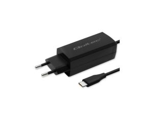 Qoltec Ładowarka sieciowa 90W GaN Super Fast 5-20V 3-4.5A USB-C 3.1 Laptop Smartfon Tablet