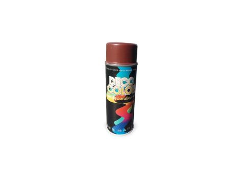 Farba w sprayu brąz do metalu drewna ral 8017 400ml Decoration brązowa czekoladowa