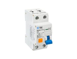 Wyłącznik różnicowoprądowy z członem nadprądowym 1P+N 20A 30mA typ AC LC-Tec EBS9BLN-30/20/AC LCTEC-EBS9BLN-30/20/