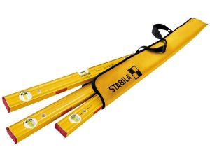 Zestaw 3 poziomnic magnetycznych  80ASM 30 cm + 80ASM-2 60 + 80ASM-2 120 cm w pokrowcu