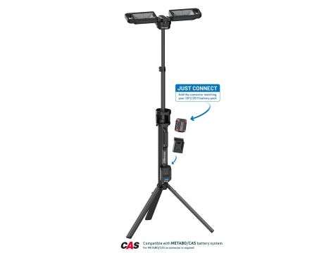 Akumulatorowa lampa budowlana 8000 lm ze zintegrowanym statywem Scangrip TOWER 8 CONNECT 03.6107C - 8