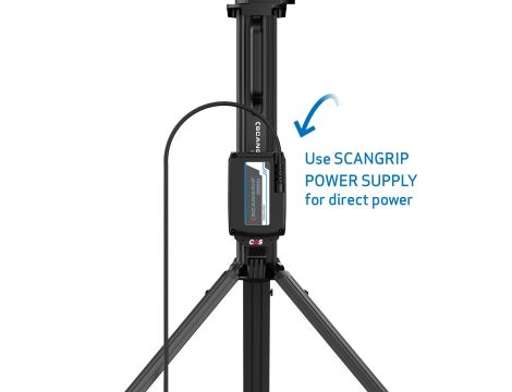 Akumulatorowa lampa budowlana 8000 lm ze zintegrowanym statywem Scangrip TOWER 8 CONNECT 03.6107C - 14