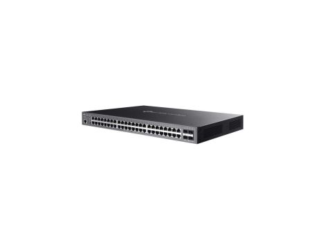 Switch 19 RACK 48x port RJ45 (Gigabit Ethernet 1000Mb/s) + 4x port SFP+ (10Gb/s) przełącznik zarządzalny L2 TP-Link SG3452XP