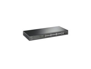 Switch 19 RACK 26x port RJ45 (Gigabit Ethernet 1000Mb/s, w tym 24x PoE+) + 2x port SFP przełącznik niezarządzalny TP-Link TL-SG1