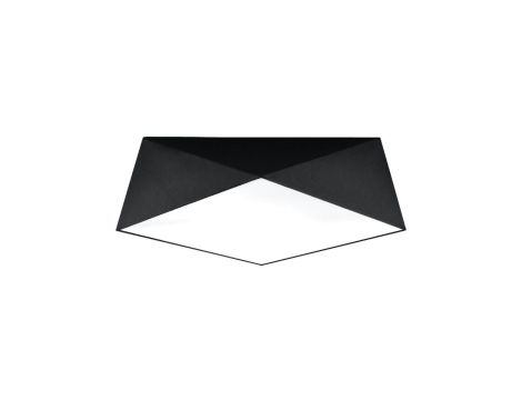 Plafon HEXA 45 czarny