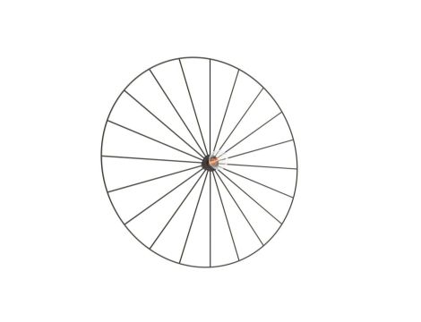 Kinkiet / Plafon SIRKEL 60 czarny